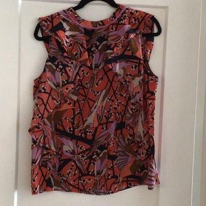 Marc by Marc Jacobs Sleeveless Ruffled Blouse